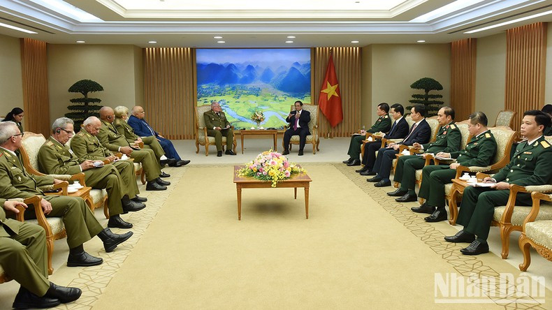 En el encuentro. (Foto: Nhan Dan) En el encuentro. (Foto: Nhan Dan)