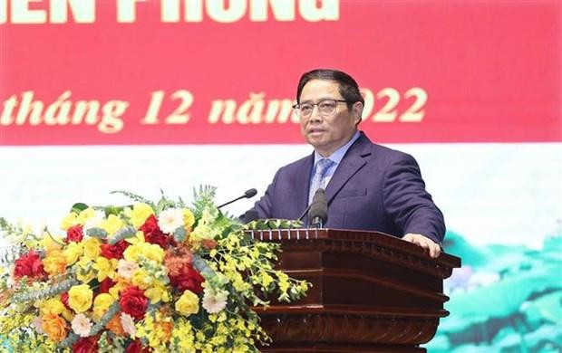 El primer ministro vietnamita Pham Minh Chinh (Fotografía: VNA)