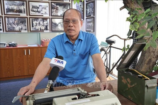 El periodista Nguyen Sy Thuy. (Foto:VNA)