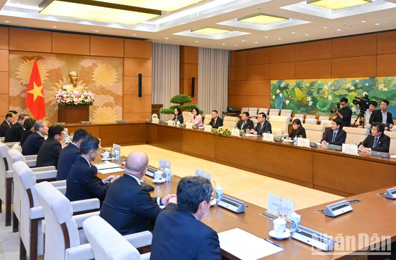 Escena de la recepción.