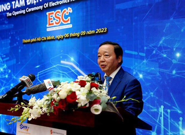 El viceprimer ministro de Vietnam Tran Hong Ha interviene en la cita (Foto: VNA) El viceprimer ministro de Vietnam Tran Hong Ha interviene en la cita (Foto: VNA)