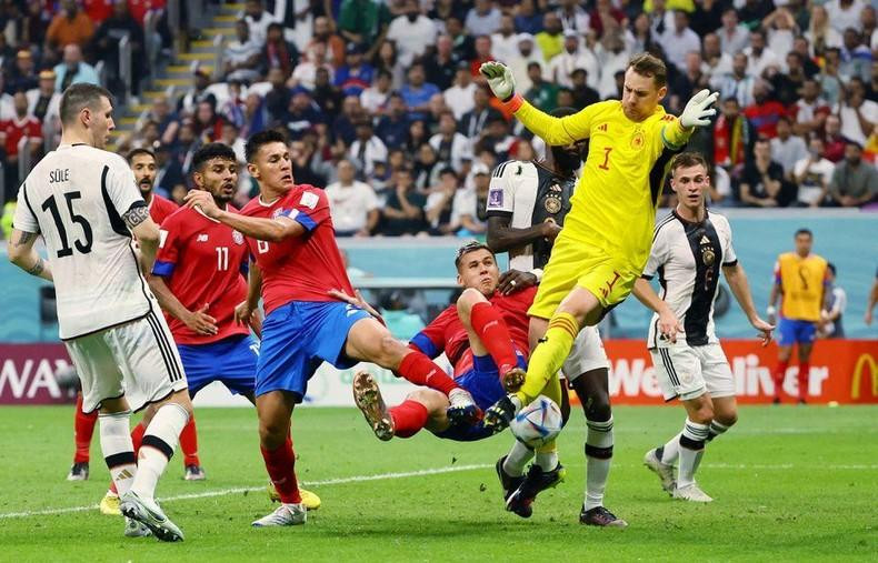 Alemania derrota 4-2 a Costa Rica. (Fotografía: Reuters) Alemania derrota 4-2 a Costa Rica. (Fotografía: Reuters)