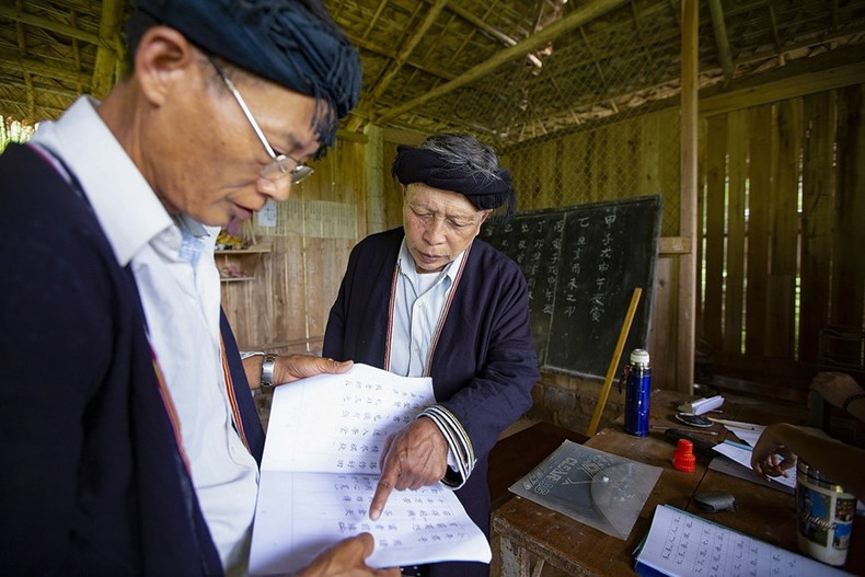 Ly Van Henh siempre da su clase con entusiasmo. (Foto: VNA)
