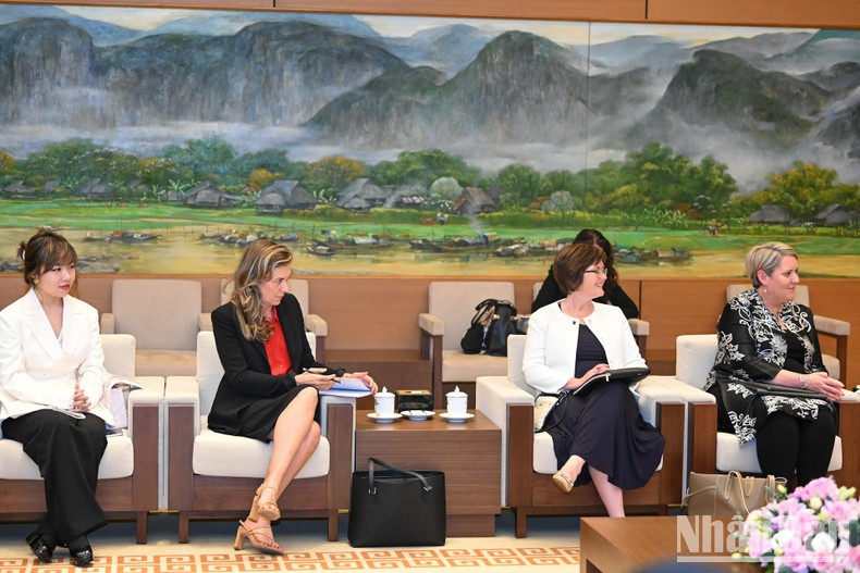 Los delegados australianos en la reunión. Los delegados australianos en la reunión.