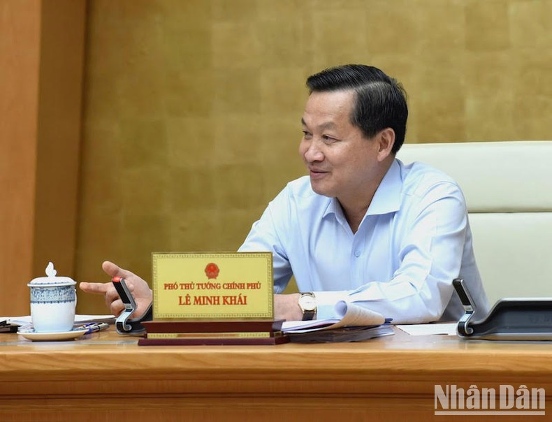 El viceprimer ministro Le Minh Khai.