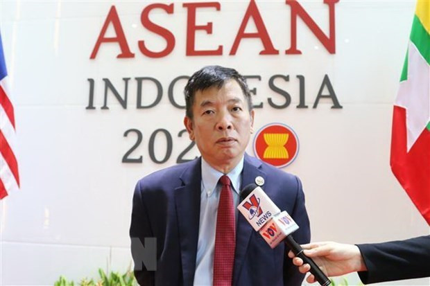 El embajador Vu Ho, jefe interino de la delegación de SOM de la ASEAN de Vietnam. (Foto: VNA) El embajador Vu Ho, jefe interino de la delegación de SOM de la ASEAN de Vietnam. (Foto: VNA)