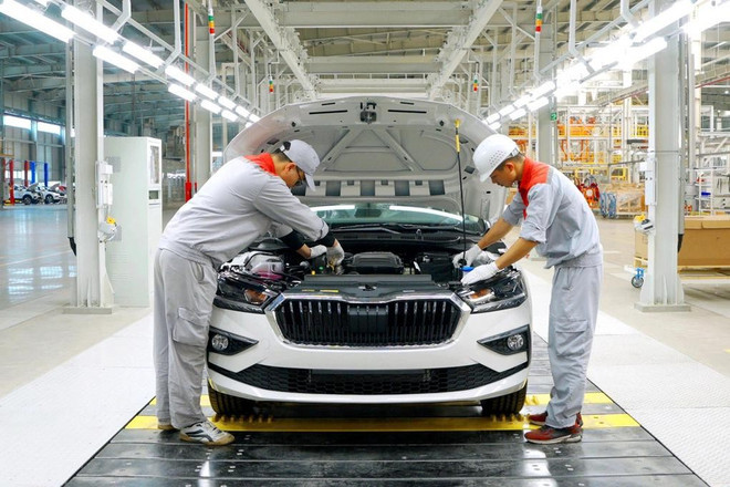 La fábrica de automóviles Thanh Cong Viet Hung ensambla automóviles de la marca Skoda. (Foto: TC Group).