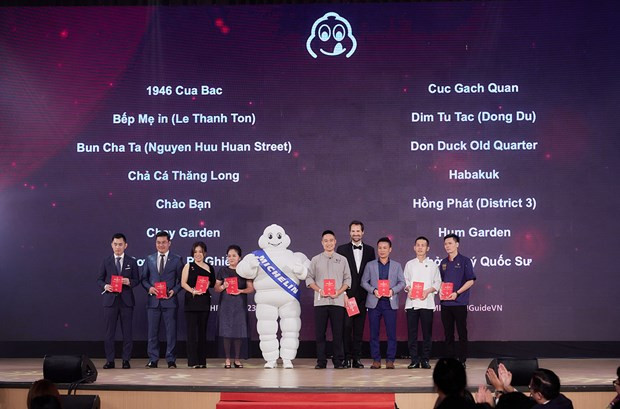 El 2023 es también el año en que 48 restaurantes de Hanoi fueron honrados por la Guía Michelin (Foto: VNA)