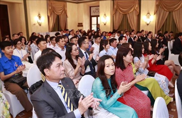 En el encuentro. (Foto: VNA)