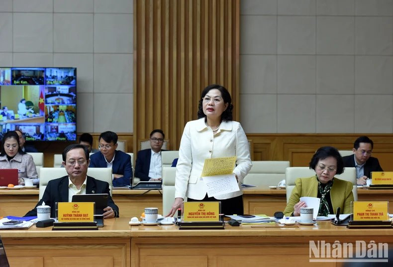 La gobernadora del Banco Estatal de Vietnam, Nguyen Thi Hong.