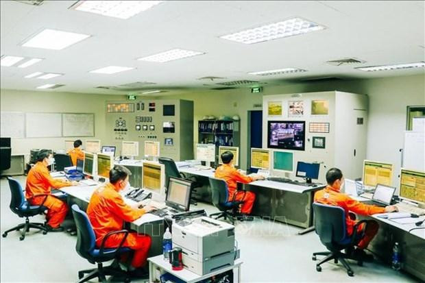 Centro de gestión de la planta de energía térmica O Mon I. Foto de ilustración (Fotografía: VNA) Centro de gestión de la planta de energía térmica O Mon I. Foto de ilustración (Fotografía: VNA)