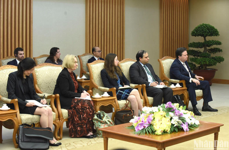 Miembros de la Cámara de Comercio de Estados Unidos.