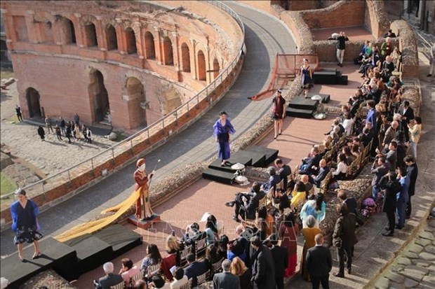 En el acto. (Foto: VNA)