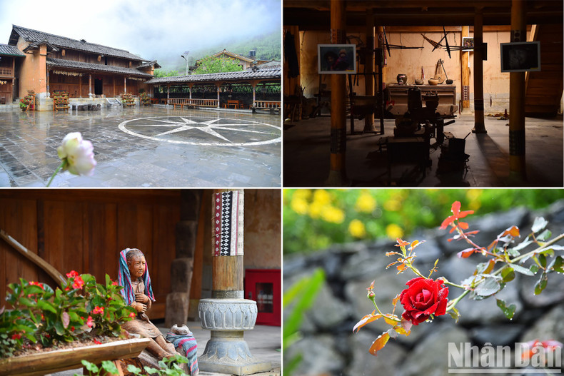 La aldea, escondida en las montañas y la niebla, conserva la arquitectura y la cultura tradicional de la etnia H'Mong. Es tan hermosa como una flor que adorna las montañas del noreste.