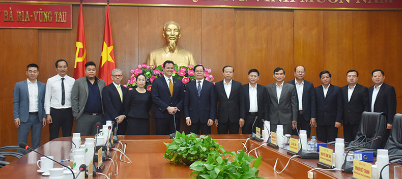 Delegados en la reunión. (baobariavungtau.com.vn) Delegados en la reunión. (baobariavungtau.com.vn)
