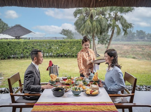 La “quintaesencia” culinaria de Hoa Binh se muestra claramente en el complejo. (Foto: Sungroup.com.vn)