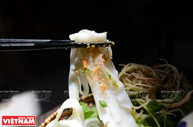 Mi Quang es un plato que debes probar. (Foto: VNA) Mi Quang es un plato que debes probar. (Foto: VNA)