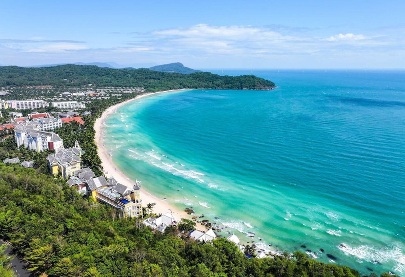 Playa de Khem en Phu Quoc, Kien Giang. (Foto: VNA)