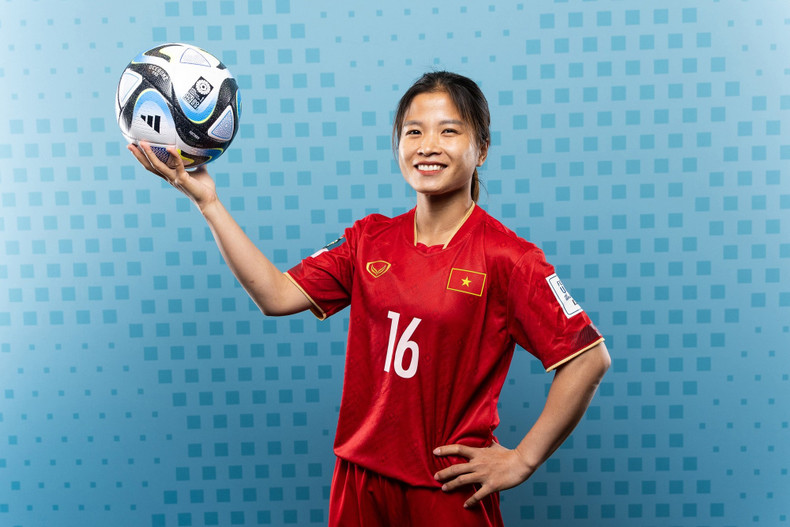 Centrocampista Duong Thi Van (Club de fútbol femenino Carbón y Minerales de Vietnam) Centrocampista Duong Thi Van (Club de fútbol femenino Carbón y Minerales de Vietnam)
