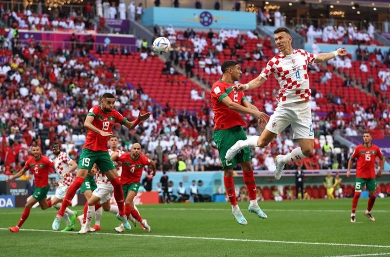 Marruecos (ẹn rojo) tuvo un partido exitoso al empatar al subcampeón mundial Croacia. (Fotografía: FIFA) Marruecos (ẹn rojo) tuvo un partido exitoso al empatar al subcampeón mundial Croacia. (Fotografía: FIFA)