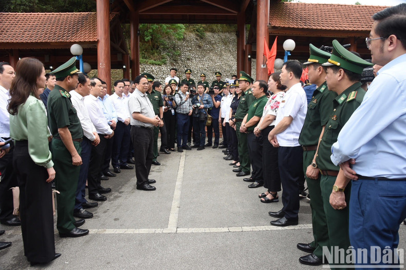 Minh Chinh en el evento.