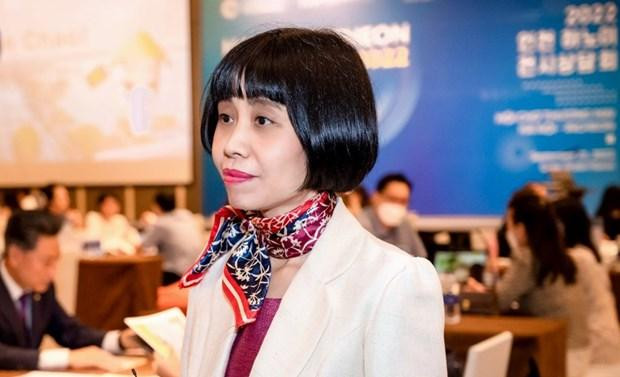 Tran Hai Yen, jefa de KOTRA Hanói. (Fotografía: VNA) Tran Hai Yen, jefa de KOTRA Hanói. (Fotografía: VNA)