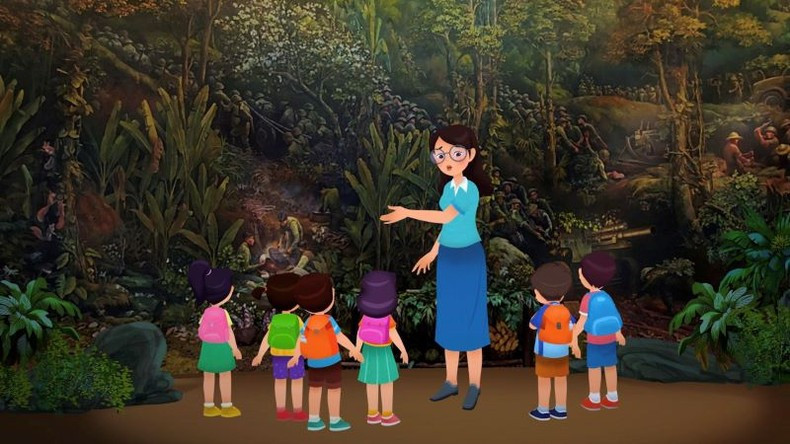 Escena de la película &quot;La promesa en Dien Bien&quot;. (Foto: Estudio de Cine de Animación de Vietnam)