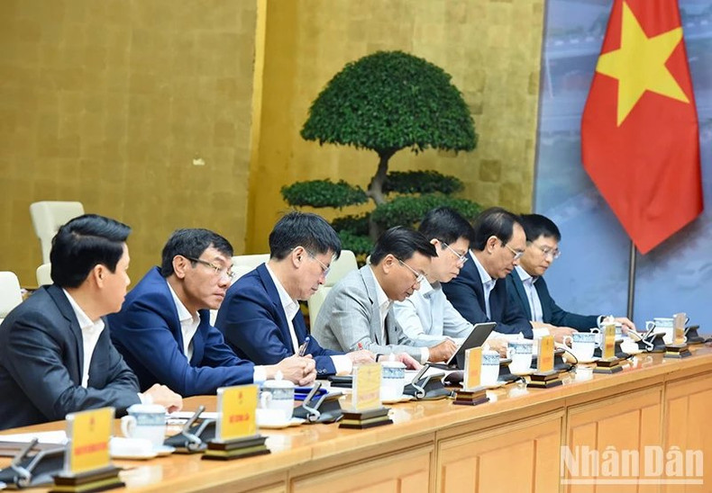 Delegados en la conferencia.