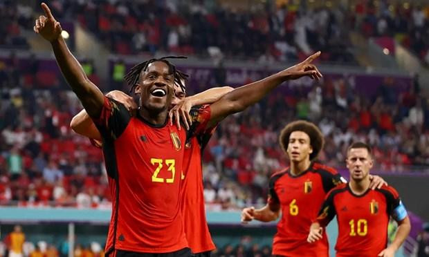 Michy Batshuayi anotó un gol para Bélgica en el primer tiempo del partido. (Fotografía: Reuters) Michy Batshuayi anotó un gol para Bélgica en el primer tiempo del partido. (Fotografía: Reuters)