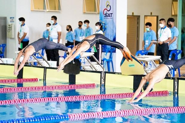 La Copa Mundial de Natación con Aletas en Piscina en Tailandia (Fotografía: TTVN)