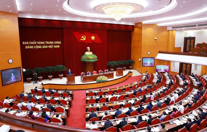 En el pleno del Comité Central del Partido Comunista del XIII mandato en Hanói el 25 de noviembre de 2024. (Foto: VNA) En el pleno del Comité Central del Partido Comunista del XIII mandato en Hanói el 25 de noviembre de 2024. (Foto: VNA)
