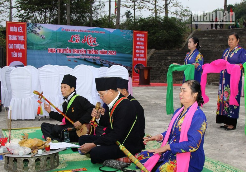 Ceremonia para rezar por un año nuevo próspero y abundantes cosechas.