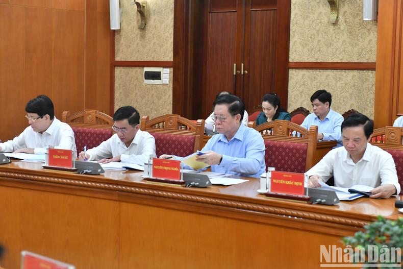 Delegados a la reunión.