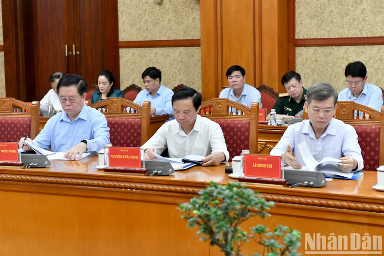 Delegados a la reunión.
