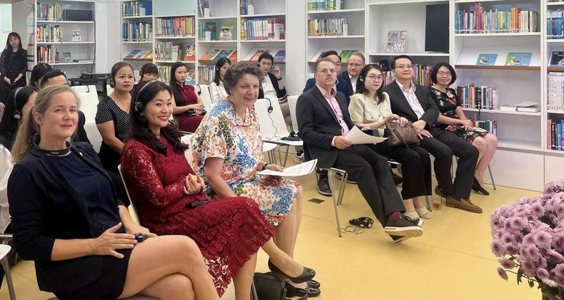 Los asistentes al acto. (Foto: baoquocte.vn) Los asistentes al acto. (Foto: baoquocte.vn)