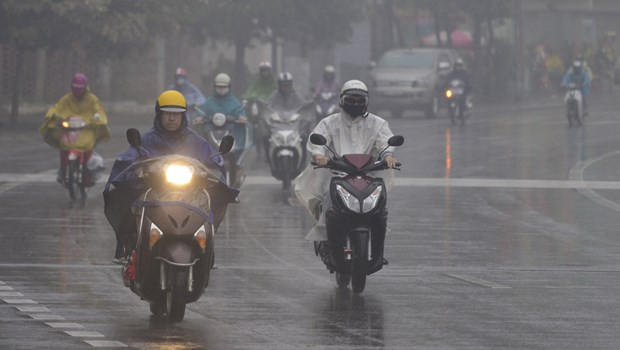 Se reportan lluvias en varios lugares en zonas noreste y centronorteña de Vietnam (Fuente: VNA) Se reportan lluvias en varios lugares en zonas noreste y centronorteña de Vietnam (Fuente: VNA)
