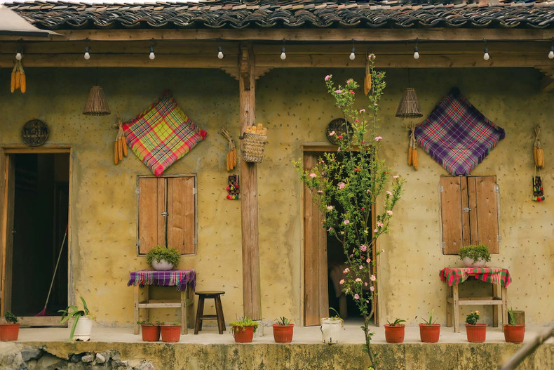 Un homestay en Lo Lo Chai. Un homestay en Lo Lo Chai.