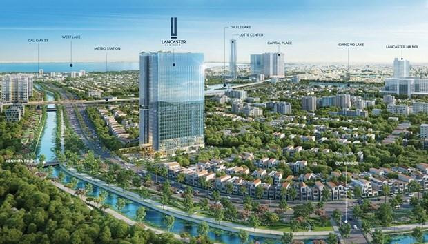 La torre de oficinas de Lancaster Luminaire, ubicada en la calle Lang, distrito de Dong Da, Hanói. (Fotografía: CBRE) La torre de oficinas de Lancaster Luminaire, ubicada en la calle Lang, distrito de Dong Da, Hanói. (Fotografía: CBRE)