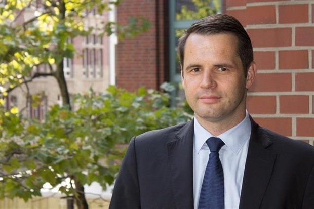 El experto alemán Daniel Müller, director regional de la Asociación Empresarial Alemana en Asia-Pacífico (OAV). (Foto: VNA)