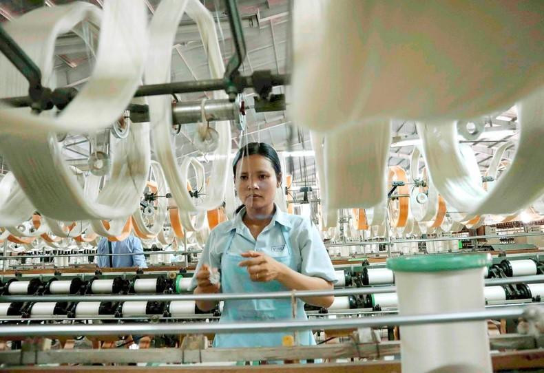 Producción de seda en Bao Loc.