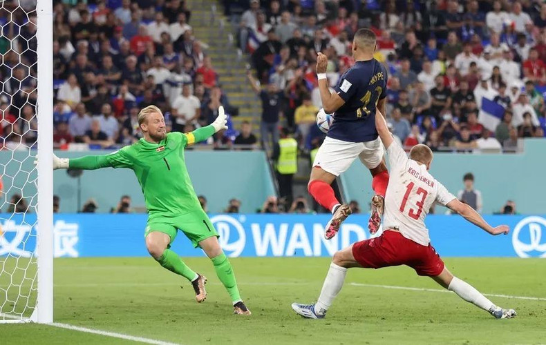 Con doblete de Mbappé, Francia supera 2-1 a Dinamarca. (Fotografía: FIFA)