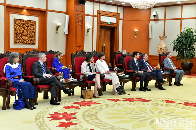 Delegados de Bélgica a la cita.