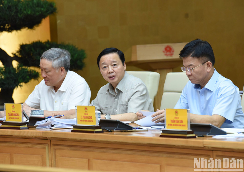 El viceprimer ministro Tran Hong Ha, interviene en la cita. El viceprimer ministro Tran Hong Ha, interviene en la cita.