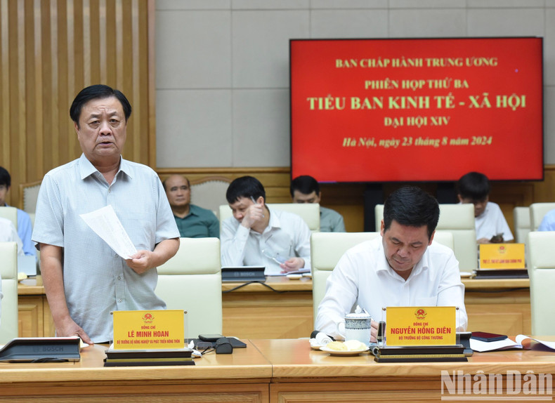 El ministro de Agricultura y Desarrollo Rural, Le Minh Hoan. El ministro de Agricultura y Desarrollo Rural, Le Minh Hoan.