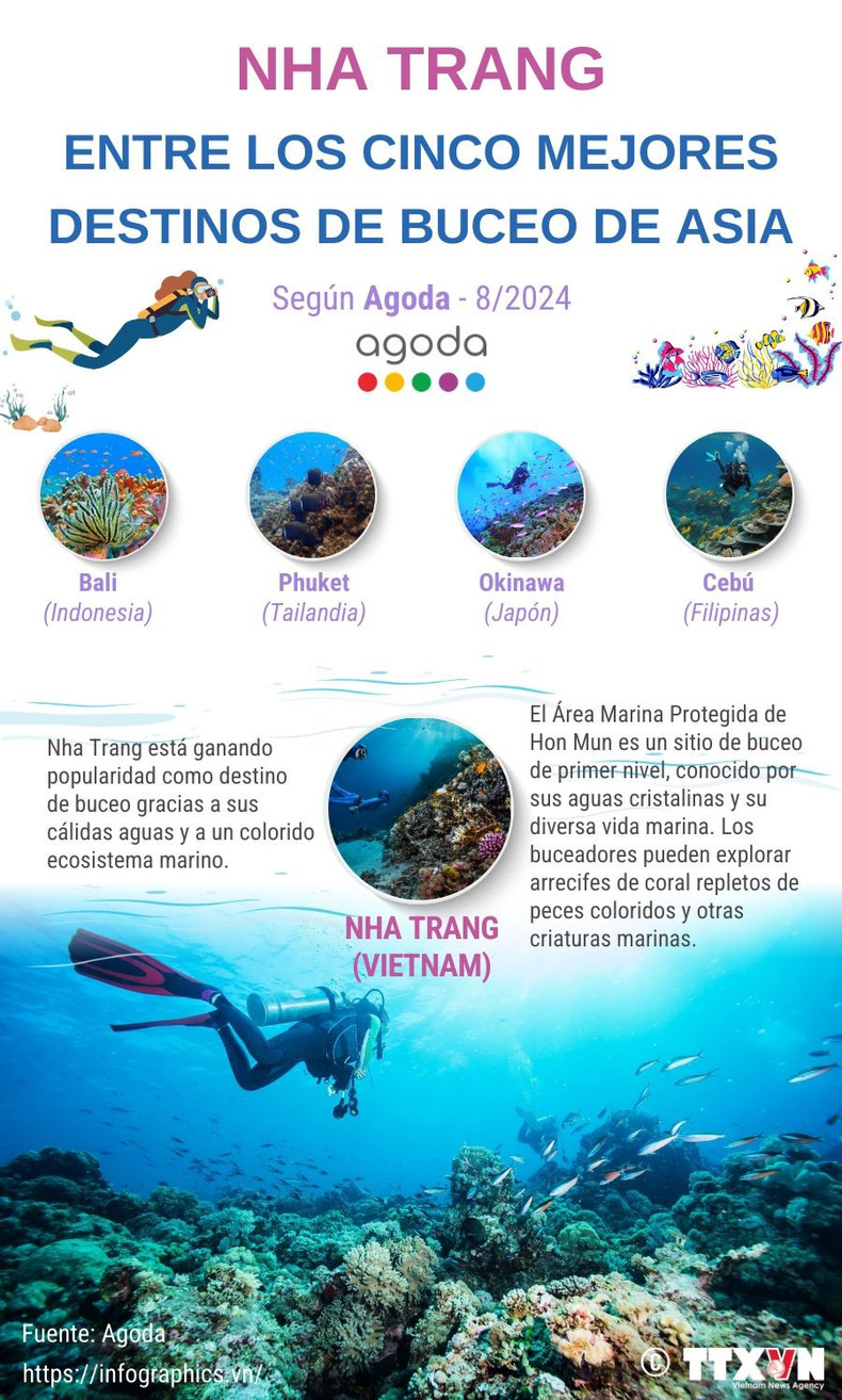 Nha Trang entre cinco mejores destinos de buceo de Asia ảnh 1
