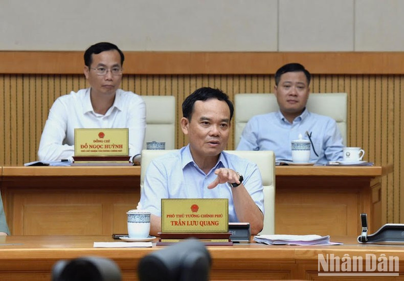 El viceprimer ministro Tran Luu Quang.