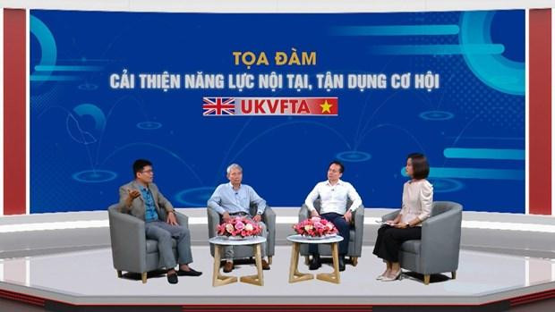 Delegados en el simposio sobre UKVFTA. (Fotografía: VNA)