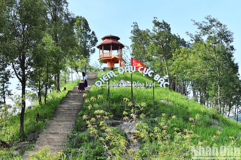 El punto septentrional de Lung Cu.