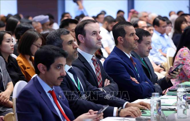 Delegados nacionales y extranjeros a la cita. (Foto: VNA) Delegados nacionales y extranjeros a la cita. (Foto: VNA)