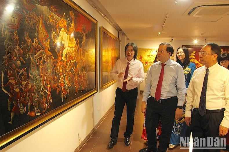 En la exposición. En la exposición.